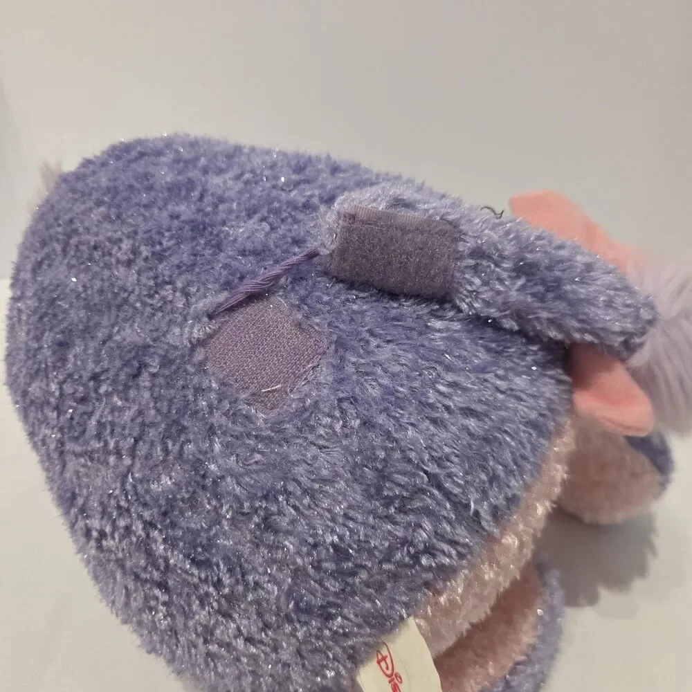 Disney Store EEYORE Sugar Sweet Pink Purple Sparkle Plush 12